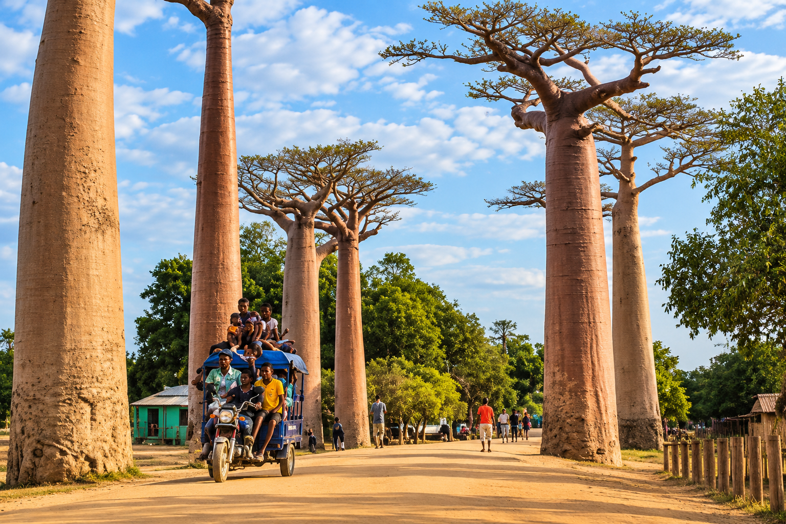 Paysage de Morondava